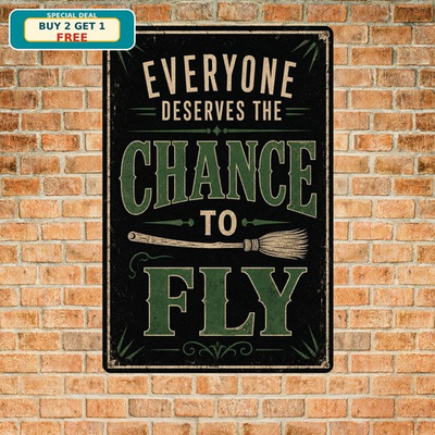 #ad Everyone Should Get A Chance To Fly Aviation Metal Sign $10.44