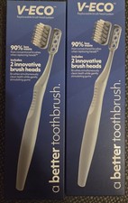 Lot Of 2 V-ECO Innovative Toothbrush Set