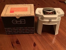 c1961 Vintage Veg-O-Matic Food Preparer w/ Original Box & 1 Blade Ronco Popeil