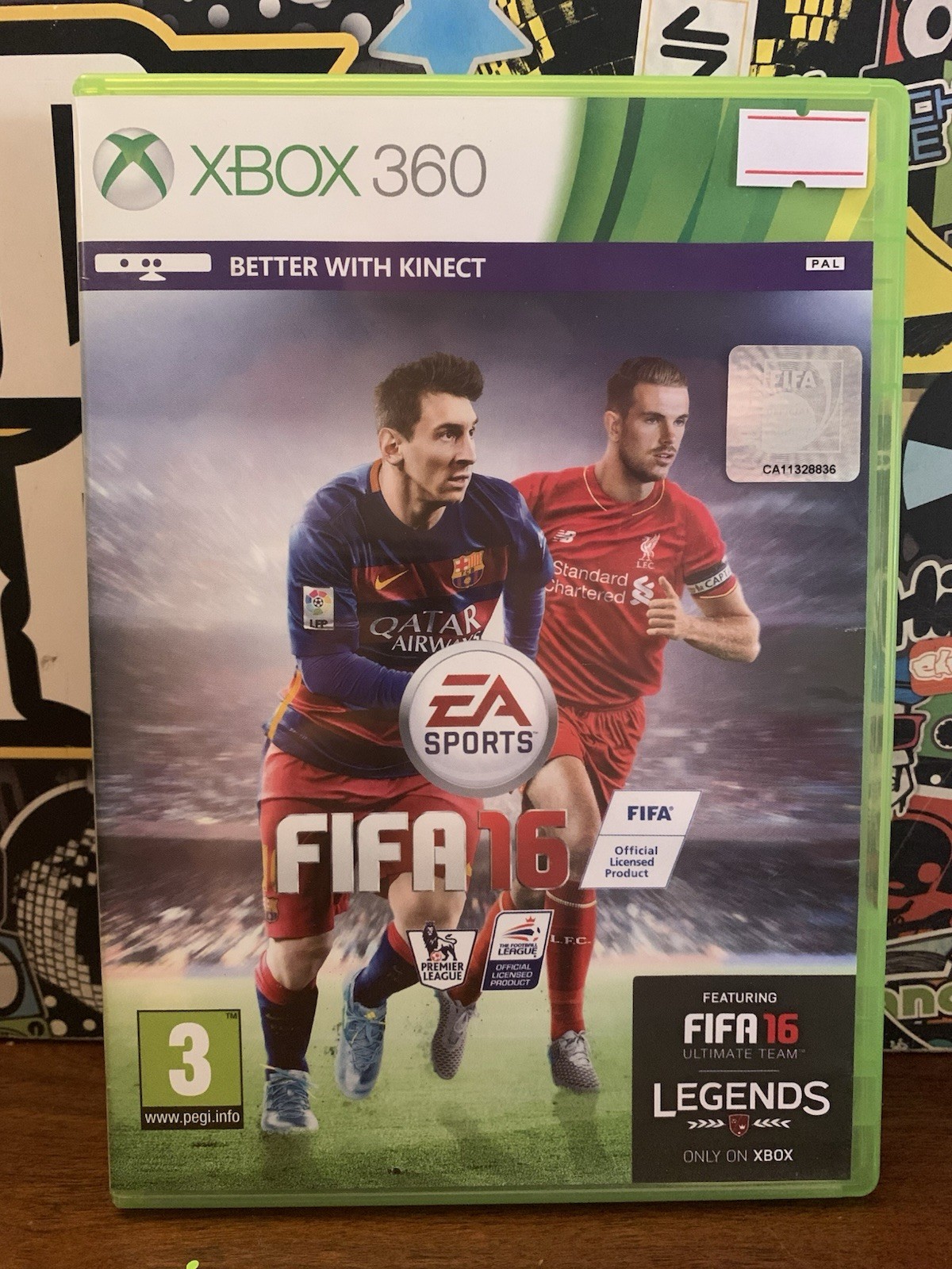 FIFA 16 (Microsoft Xbox 360, 2015) EA Sports Football Video Game PAL UK