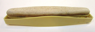 Old 1910's 5+'' Catalin Celluloid Antique Fingernail Buffer Vanity Tool as is