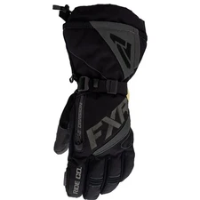 FXR Fuel Snowmobile Gloves Thinsulate Leather HydrX Pro Waterproof Black Ops