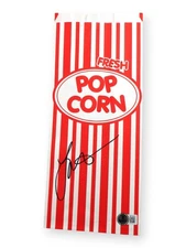 Laura Harrier Signed Autographed Popcorn Bag Spider-Man: Homecoming BAS BP13618