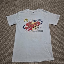 Y2K Indiana Fever Family Night x McDonalds 2006 Graphic Tee Sz Small
