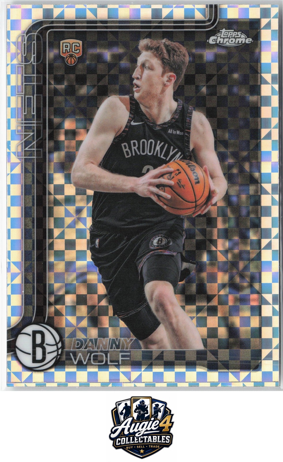 2025-26 Topps Chrome DANNY WOLF X-Fractor #177