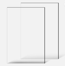 2PACK Acrylic Plexiglass Plastic Sheets 1/4" 6mm Clear 24" x 30" 100 Acrylic