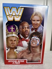 WWE Retro Bundle 4-Pack Virgil, Warrior, Heenan, Harley Action Figure - NEW