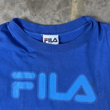 Vintage 1990s Fila T-Shirt Size XL Single Stitch Classic Graphic Sportswear Tee