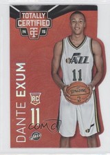 2014 Panini Totally Certified Mirror Platinum Red Die-Cut 101/135 Dante Exum u5y