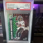 2021 Panini Mosaic - Touchdown Masters Tom Brady #TM-12 Green Mosaic Prizm