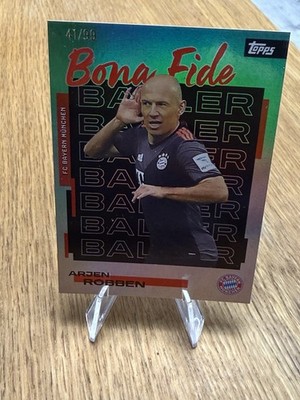 Topps FC Bayern München Team Set 25/26 Arjen Robben Bona Fide Baller /99