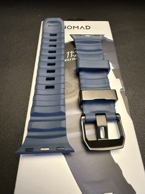 Original Apple Watch Nomad  Rocky Point Band Dunkelblau mit Rechnung Wie Neu