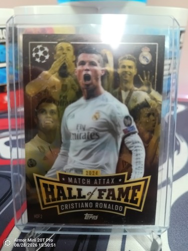 2024/2025 Match Attax HOF Cristiano Ronaldo Hall of Fame Chrome