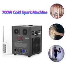 Cold Spark Machine 700W Stage Effect DMX Firework Wedding 6.6-9.8ft w/Remote