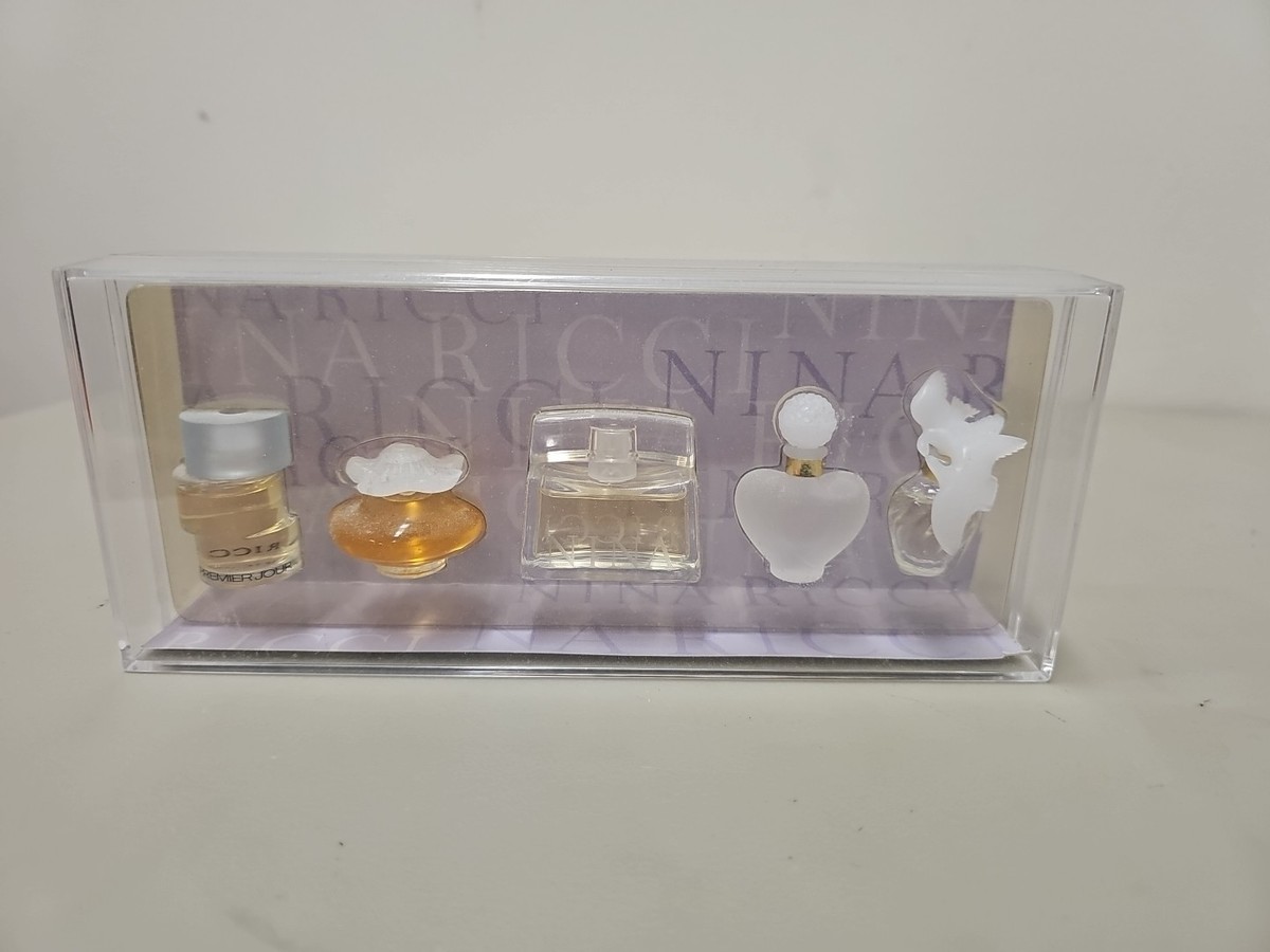 【アンティーク】NINA RICCIの香水5本セット Vintage 2004 Rare Nina Ricci 5 Pc Mini Perfume Set Love In Paris