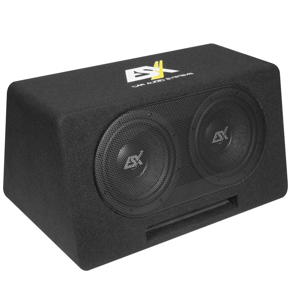 ESX DBX-208Q 2 x 20 cm Dual Bassreflex Subwoofer 400 WRMS @ 2 x 2 Ohm - Bild 1 von 1