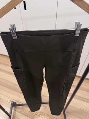 Lululemon Align High Rise 28  Inseam Women s Size 6 Leggings LW5DQ1S Green 