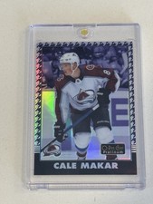 Cale Makar 2020-21 O-Pee-Chee Platinum Purple Houndstooth 5/15 Avalanche R41 NHL