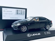 Kyosho 1/43 LEXUS IS 350 F SPORT Black Diecast Model Car Almost Unused Japan
