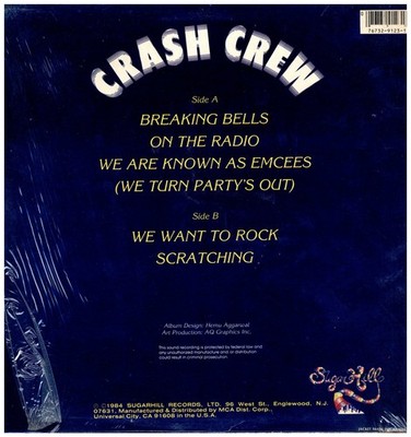 Crash Crew - Crash Crew '84 LP US ORG!VG+/VG+ W/S | eBay