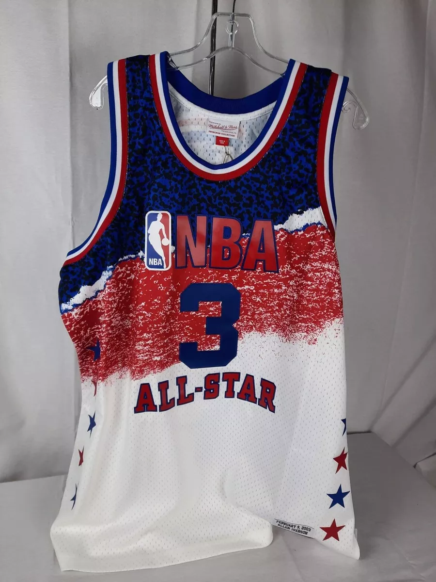 Allen Iverson Signed All Star Jersey eBay