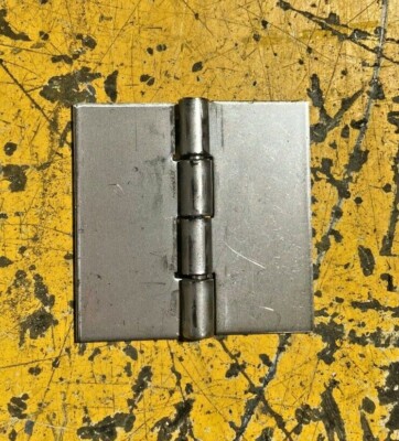 *USA MADE* (LOT OF 25) 304 STAINLESS STEEL HINGE 2'' x 2'' x .060'' NON-DRILLED 