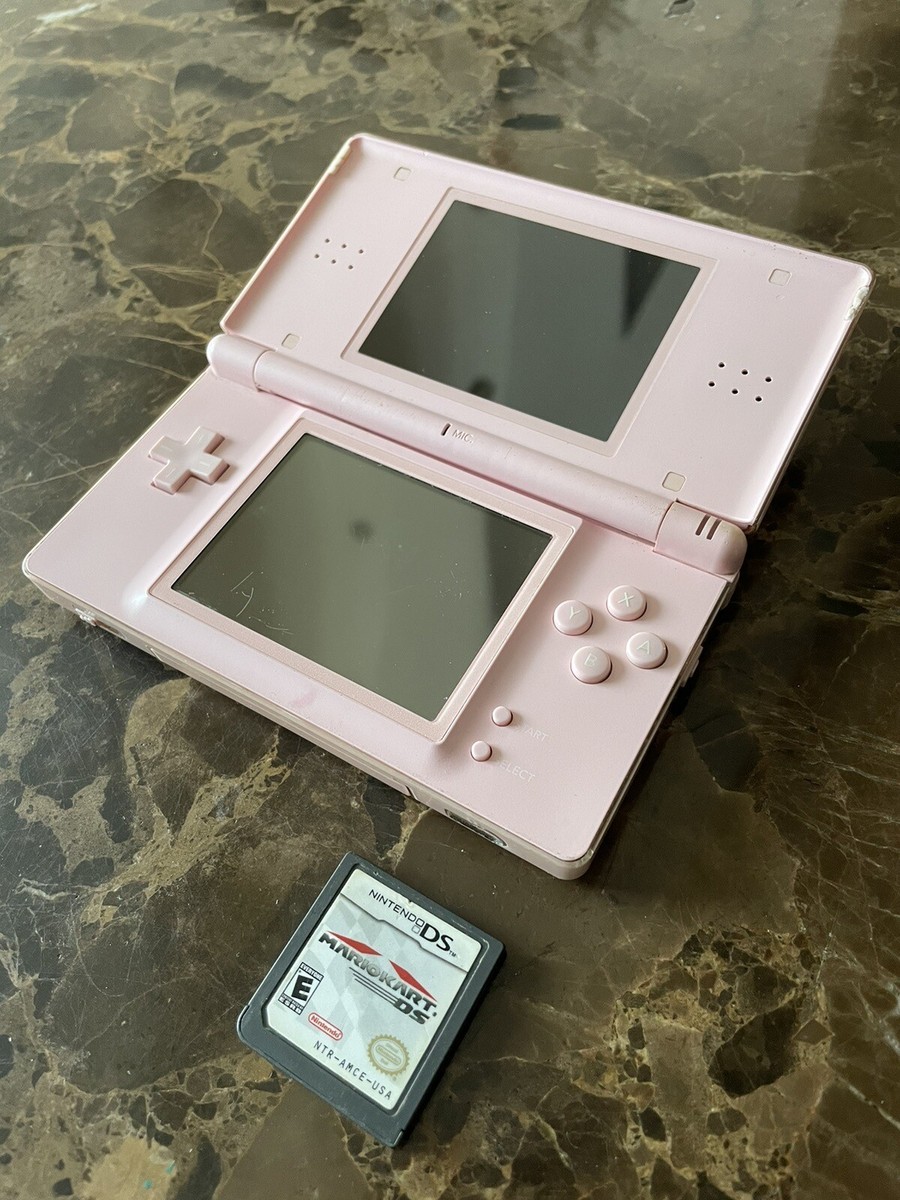 Nintendo DS Lite Pink Handheld System For Spares Or Repairs +