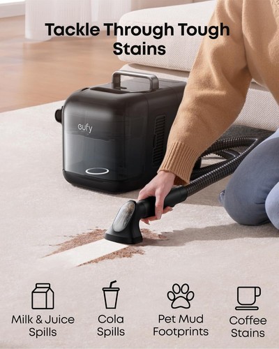 eufy Robot Vacuum Omni E28 Roller Mop HydroJet™ System Portable Carpet Cleaner - Picture 4 of 11