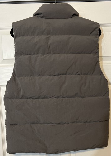 Gap Men’s Gray Full Zip Puffer Vest - Size Small In Very Nice Preowned Cond! - Picture 6 of 10
