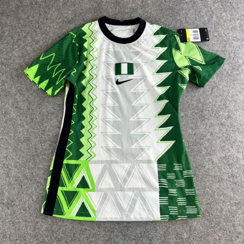 Nike Nigeria Women’s Size Small Slim Fit Promo Vaporknit Jersey Cu1165-103