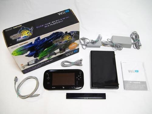 Nintendo Wii U 32G Monster Hunter 3G HD Ver. Juego Premium Completo Japón Ver. - Imagen 2 de 6
