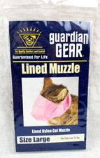 Guardian Gear Comfort No Bite Lined EZ Fit Adjustable Cat Muzzle Size Large