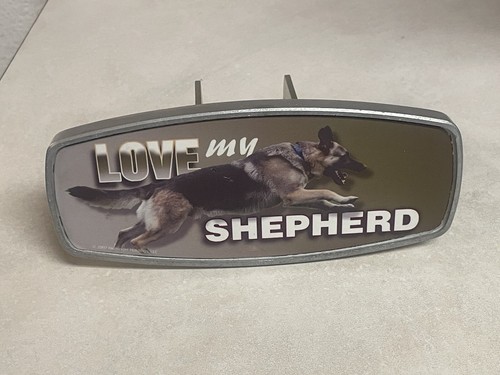 Heininger German Shepherd Hitch Cover / Cap  W/ Brackets