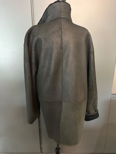 Hugo Boss BALDESSARINI LAMB Leather Shearling Jacket SIZE 50 GREAT 2000$ ORIG - Picture 5 of 13