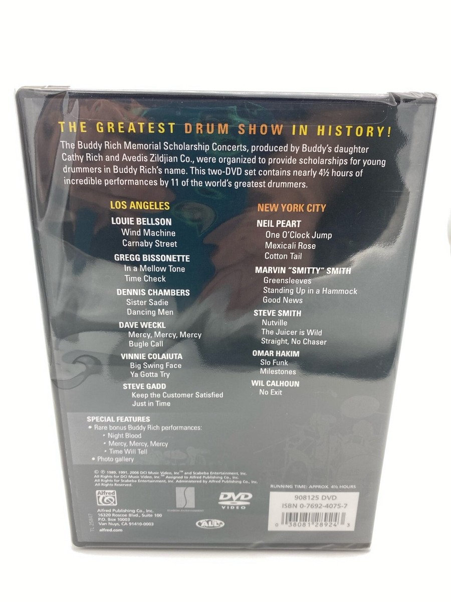 Buddy Rich Memorial Scholarship Concerts (DVD, 2006) for