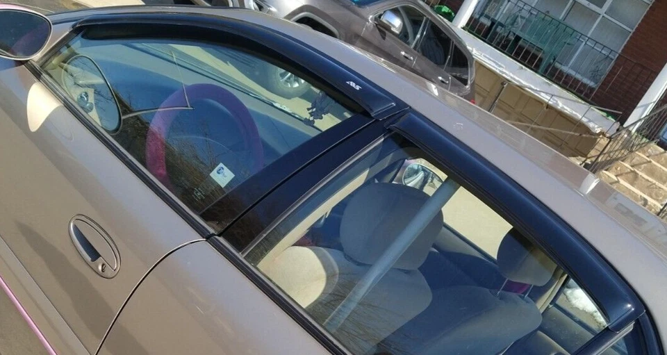 AVS Protectores de lluvia contra humo Viseras de ventilación 3M Cinta para 97-05 Buick Century Regal Sedán Foto 3 de 4