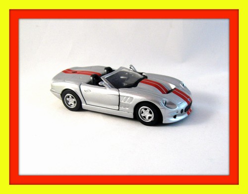 SHELBY SERIES-1 SILVER NEWRAY 1/32 DIECAST CAR MODEL,CAR COLLECTOR'S MODEL ,NEW - Picture 9 of 12