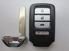 OEM 2013-2015 HONDA ACCORD SMART KEY KEYLESS REMOTE FOB UNCUT KEY BLANK Driver#1