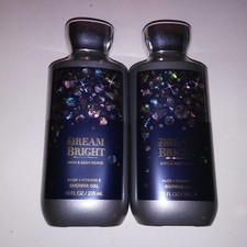 Set of 2 Bath and Body Works Shower Gel Wash Dream Bright 10oz Each New