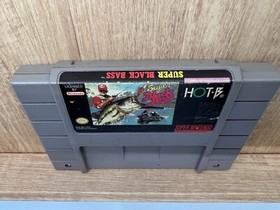 Super Black Bass  Super Nintendo NES Game Cartridge 1991 Japan 