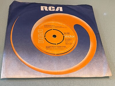 Chocolate Milk - Action Speaks Louder Than Words - Vinyl Record 7'' Single - 1975