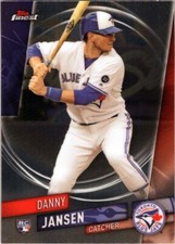 2019 Finest #76 Danny Jansen RC Toronto Blue Jays