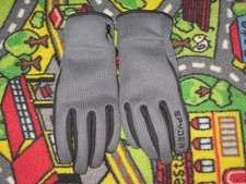 Spyder Men's Core Conduct Glove Material for Touchscreen Grey- small