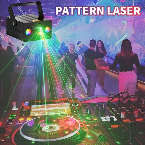 1560 Pattern RGB+UV LED RG Laser Light Projector Stage DJ Disco Party Show Light - Picture 6 of 19