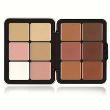 NNETM 12 Color Correcting Concealer Long Lasting Full Coverage Cream Foundation