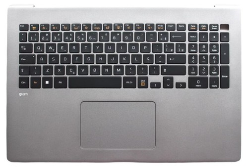 Handauflage mit Licht Tastatur Touchpad für LG Gram 15Z90P 17Z90P 17Z90N BR - Photo 6/7