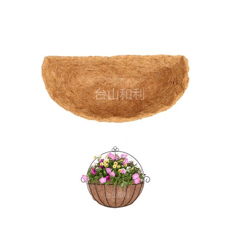 1~5X Wall Basket Planter Liners Co-co Fibre Coconut Garden Manger Shape Liner - Picture 3 of 24