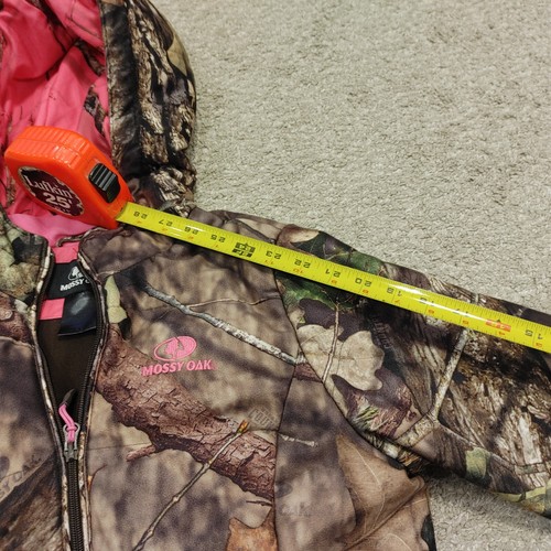 Mossy Oak Camo Pink Women's Size Small Coat Jacket Hood Insulated *Read - Picture 12 of 12