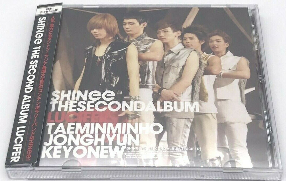 SHINee The 2nd ALBUM LUCIFER Japanese edition CD No Photocard w