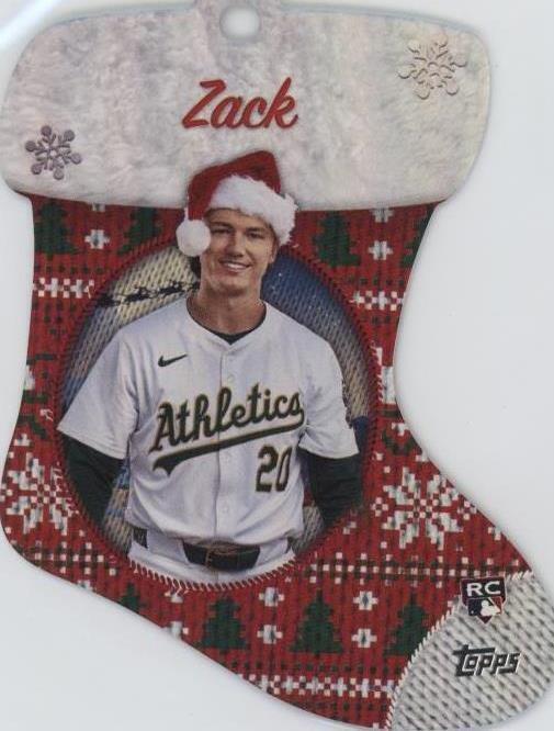 2024 Topps Holiday - Zack Gelof #SDC-8 - 1 of 1